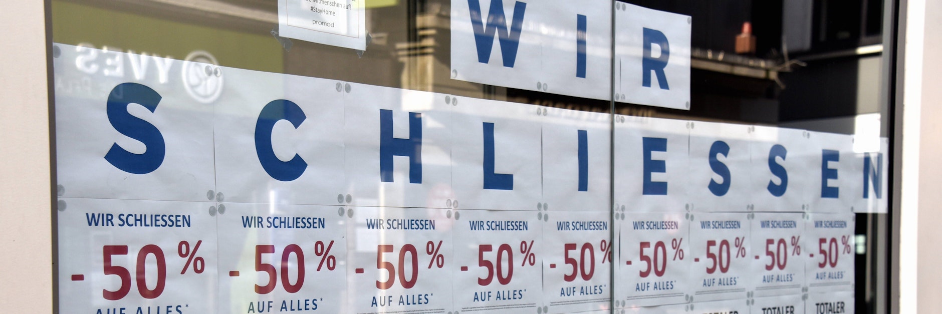 Zehntausende Einzelhandelsgeschäfte stehen vor dem Aus.