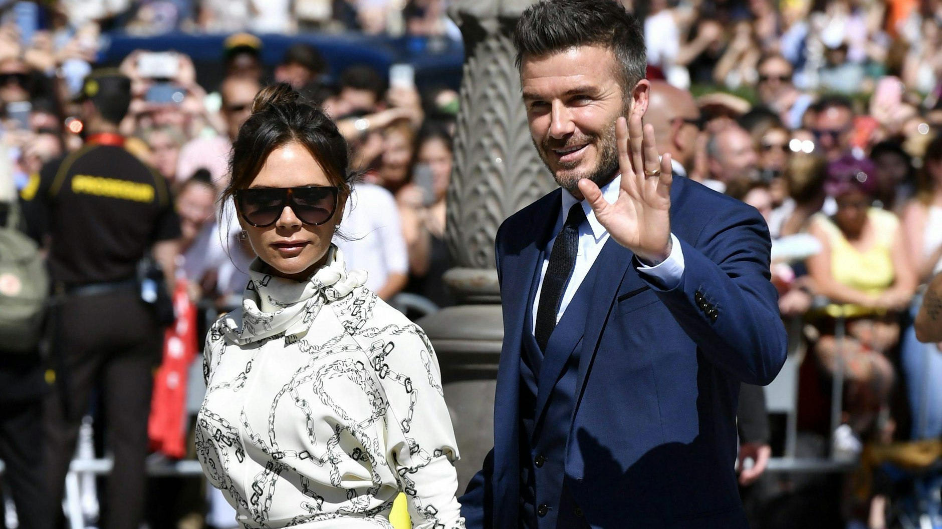 Haben ihre Ehekrise überwunden:&nbsp;Victoria und David Beckham.