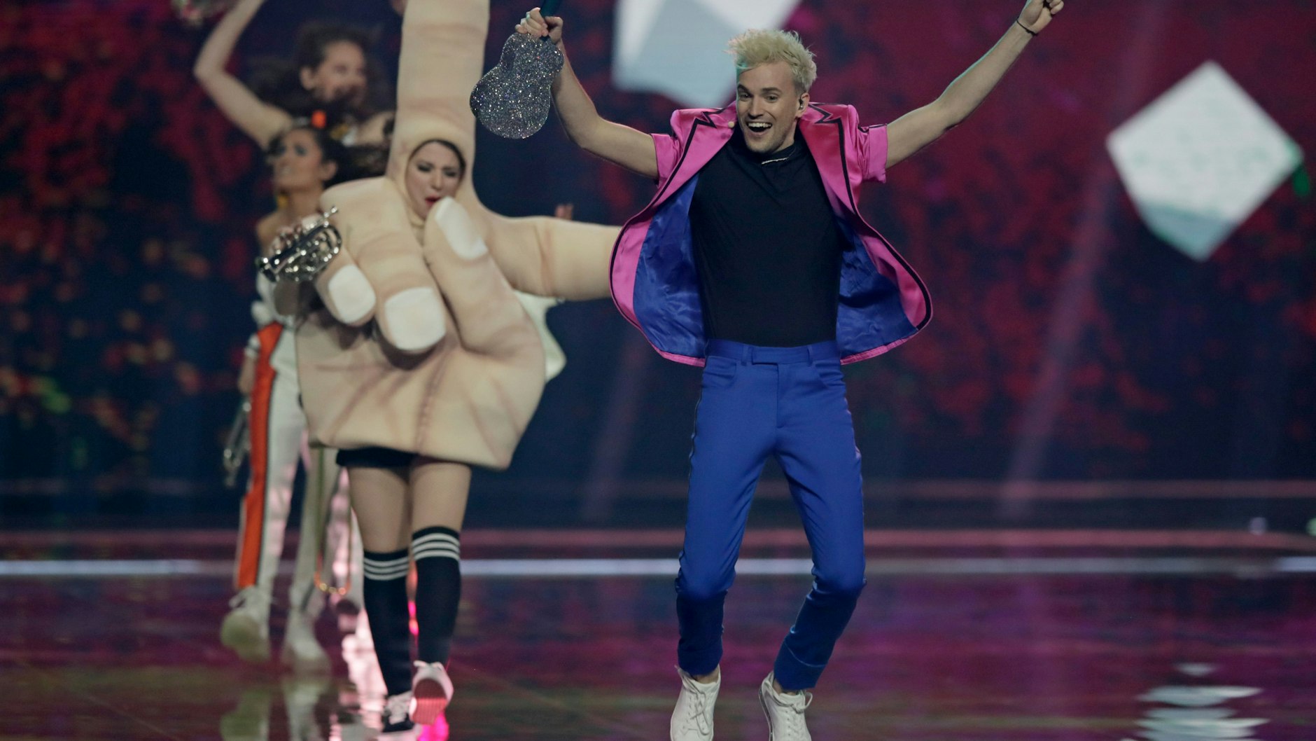 Gute Laune, aber kaum Punkte mit Jendrik aus Deutschland