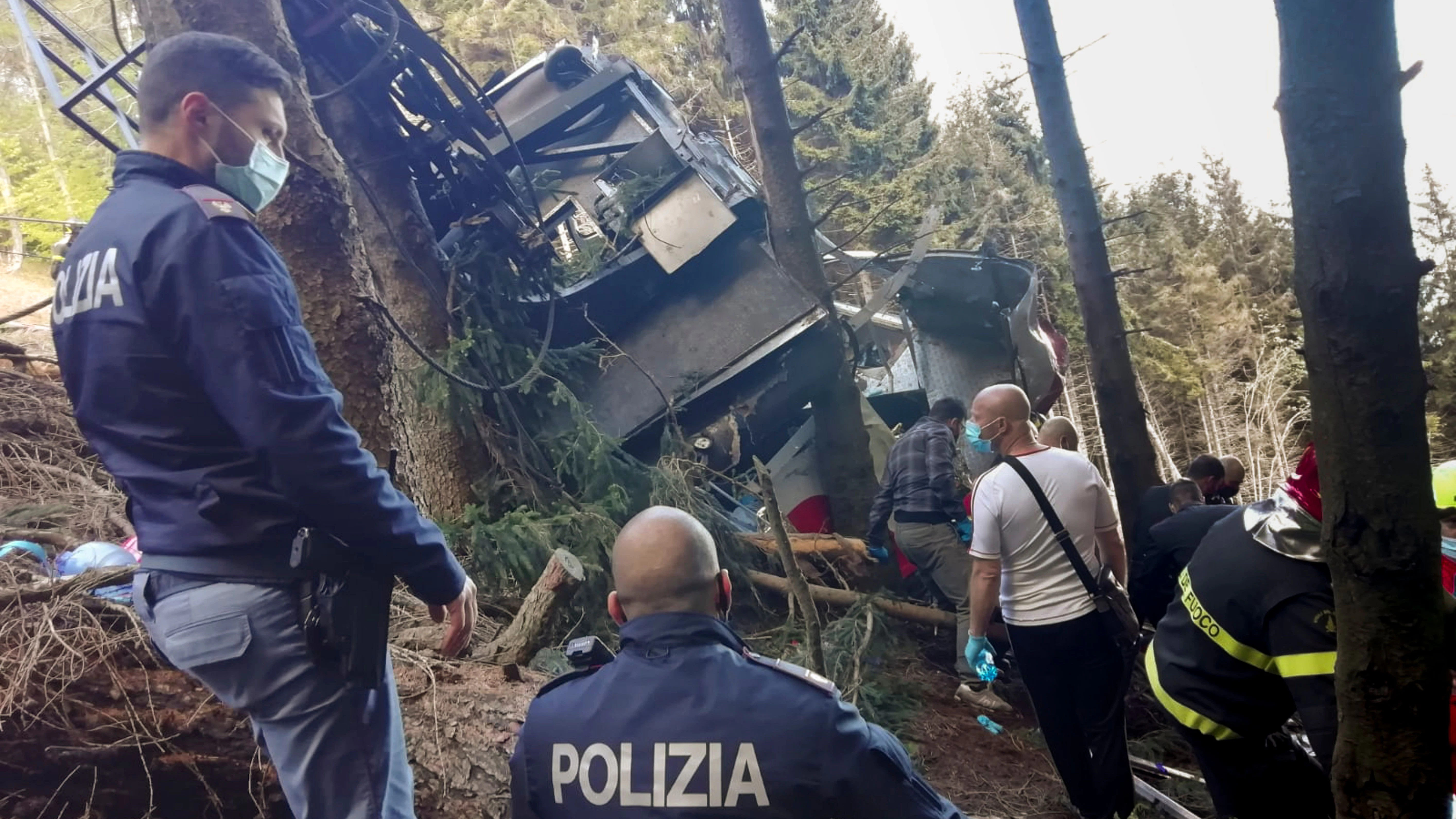 14 Menschen sind nach Angaben von Rettungskräften bei dem&nbsp;Seilbahnunglück ums Leben gekommen.