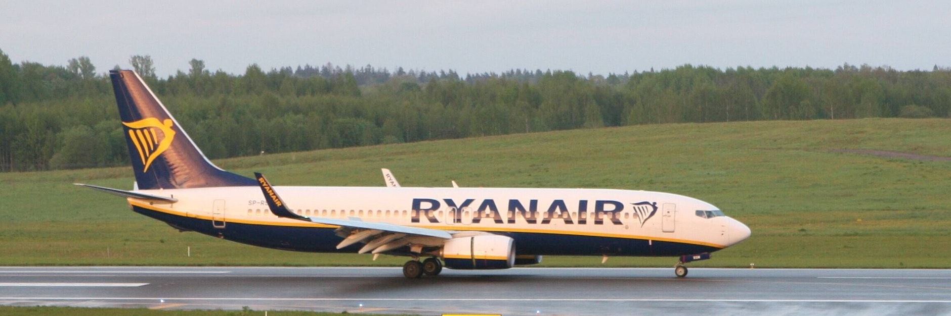 Nachdem sie stundenlang in der belarussischen Hauptstadt Minsk festgehalten wurde, landet die Boeing 737 von Ryanair in Vilnius.