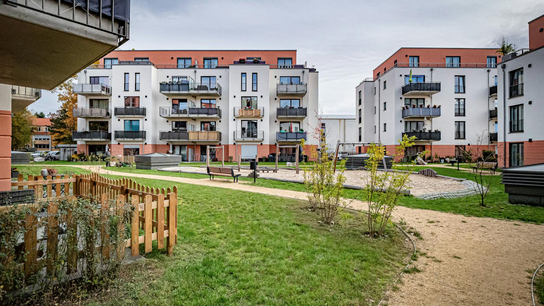 Neubausiedlung von Vonovia in Reinickendorf.