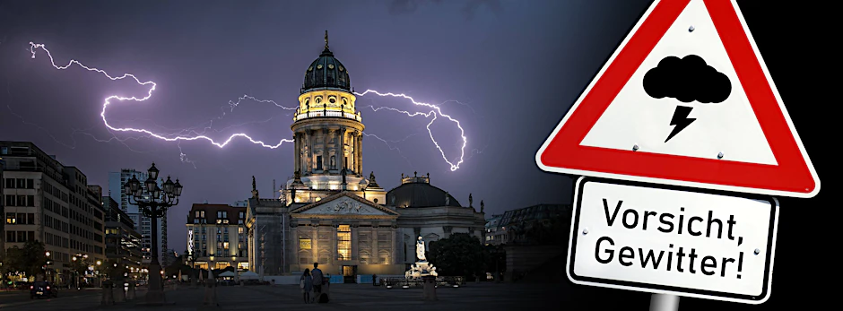 Laut Meteorologe Dominik Jung soll es auch in den kommenden Tagen und Wochen regnerisch werden - und auch für Berlin sind Gewitter angekündigt