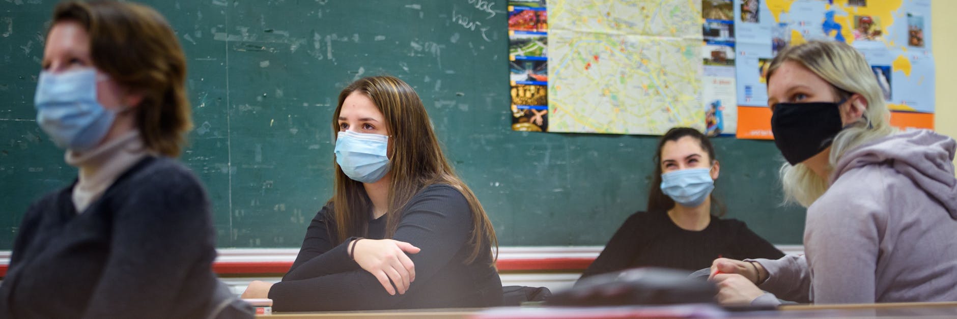 Schulunterricht wieder im Klassenraum: Das wollen zwei Drittel der Deutschen.