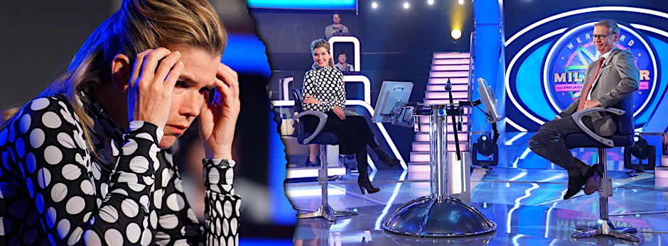 Anke Engelke zockte sich beim Special von „Wer wird Millionär“ bis zur 250.000-Euro-Frage - aber verlor dann fast alles!