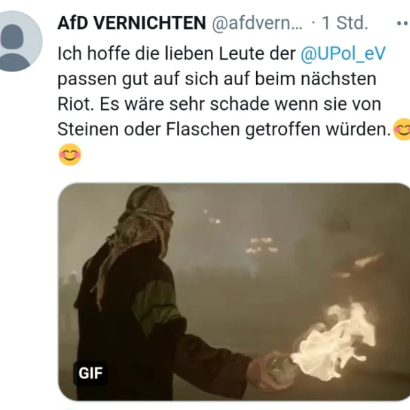 Die Berufsvereinigung "Unabhängige" wird derzeit mit Drohungen eingedeckt.
