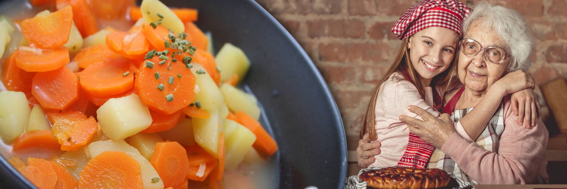 Deftiger Möhreneintopf wie bei Oma - ein Gericht, das Kindheitserinnerungen weckt.