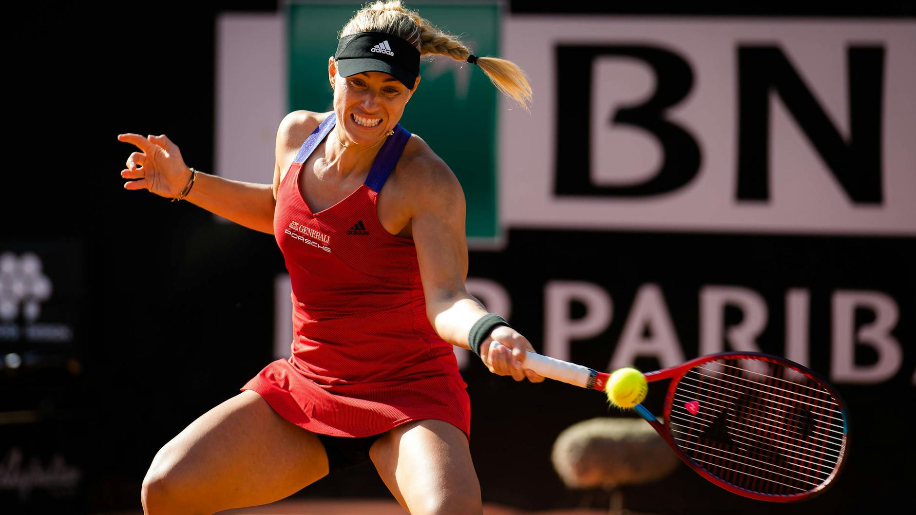 Angelique Kerber macht sich vor den French Open keinen Druck.