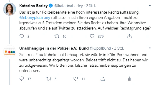 ...und noch eine Unterstellung.