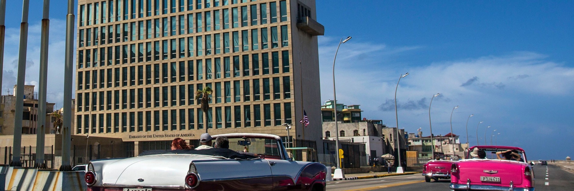 Die US-Botschaft auf Kuba. Hier wurden 2016 die ersten Fälle des „Havanna-Syndroms“ bekannt. 