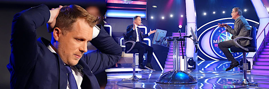 Oliver Pocher geriet bei „Wer wird Millionär“ mit Günther Jauch schon bei der 50-Euro-Frage ins Schlingern.