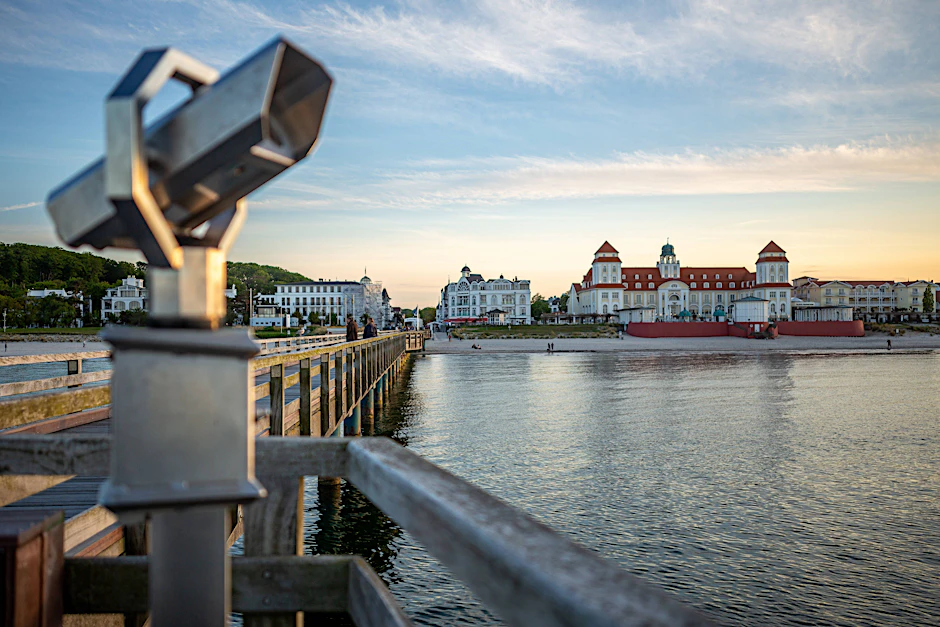 Eines von vielen Sehnsuchtszielen am Meer: das Ostseebad Binz mit der Seebrücke.