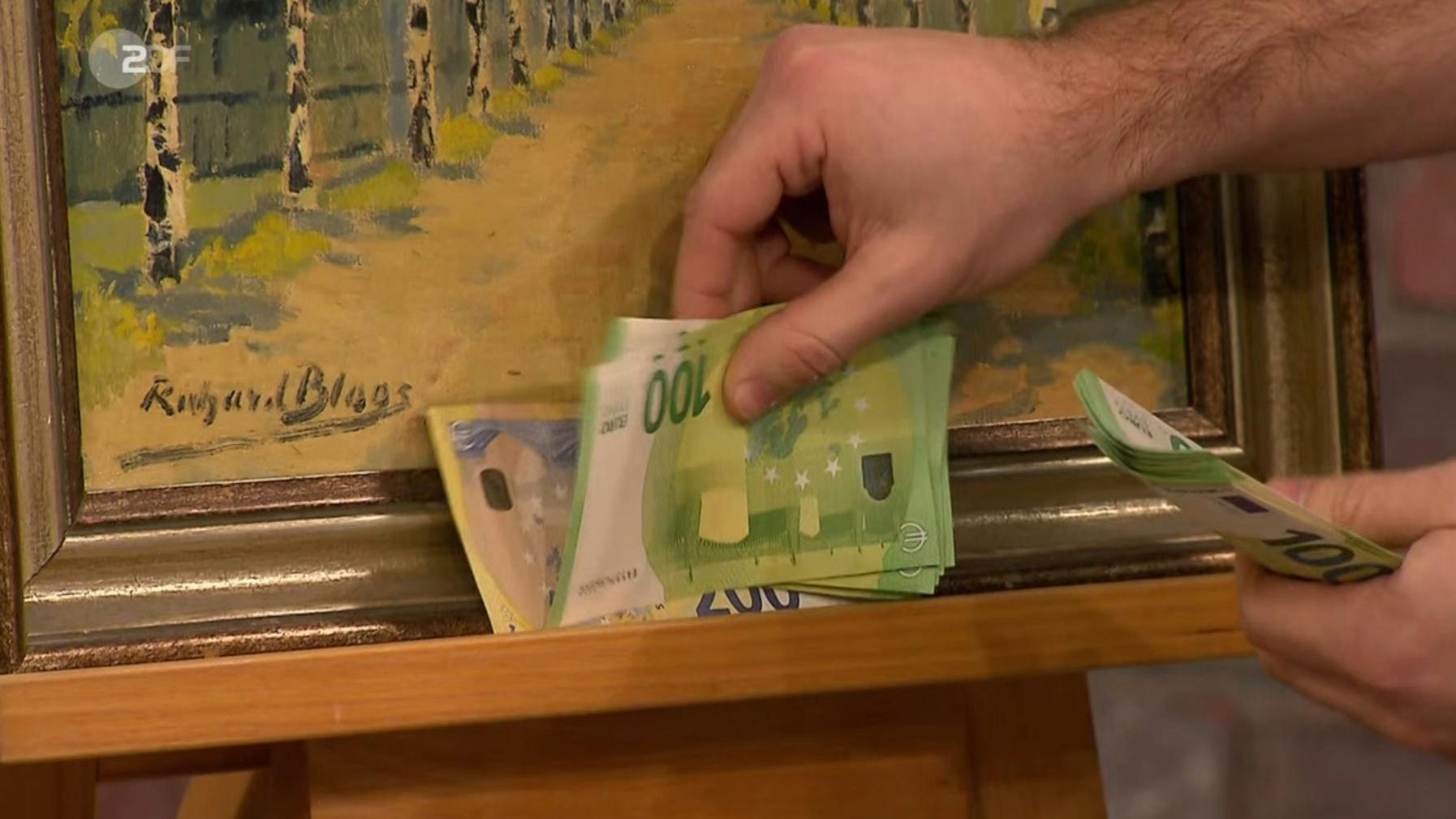 Bei „Bares für Rares“ bringt das rätselhafte Kunstwerk 1600 Euro.