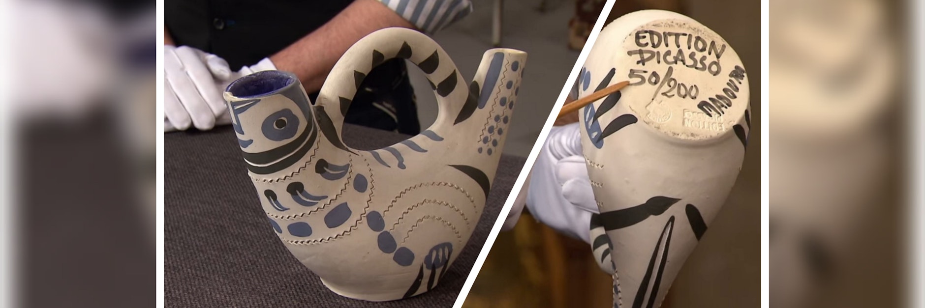 Dieser Krug von Pablo Picasso steht bei&nbsp;„Bares für Rares“ zum Verkauf.