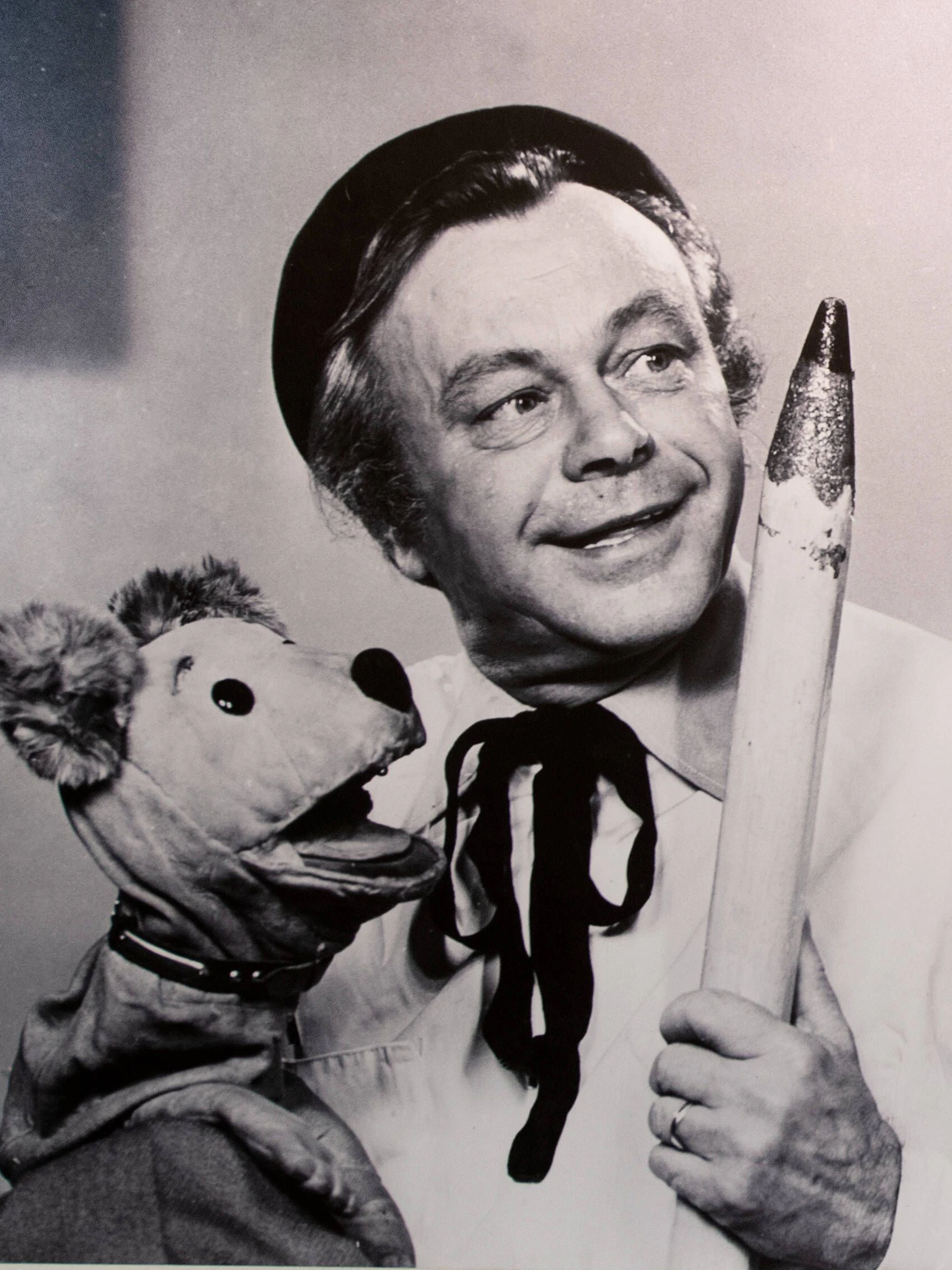 Heinz Fülfe alias Taddeus Punkt war einer der Stars des DDR-Kinderfernsehens.