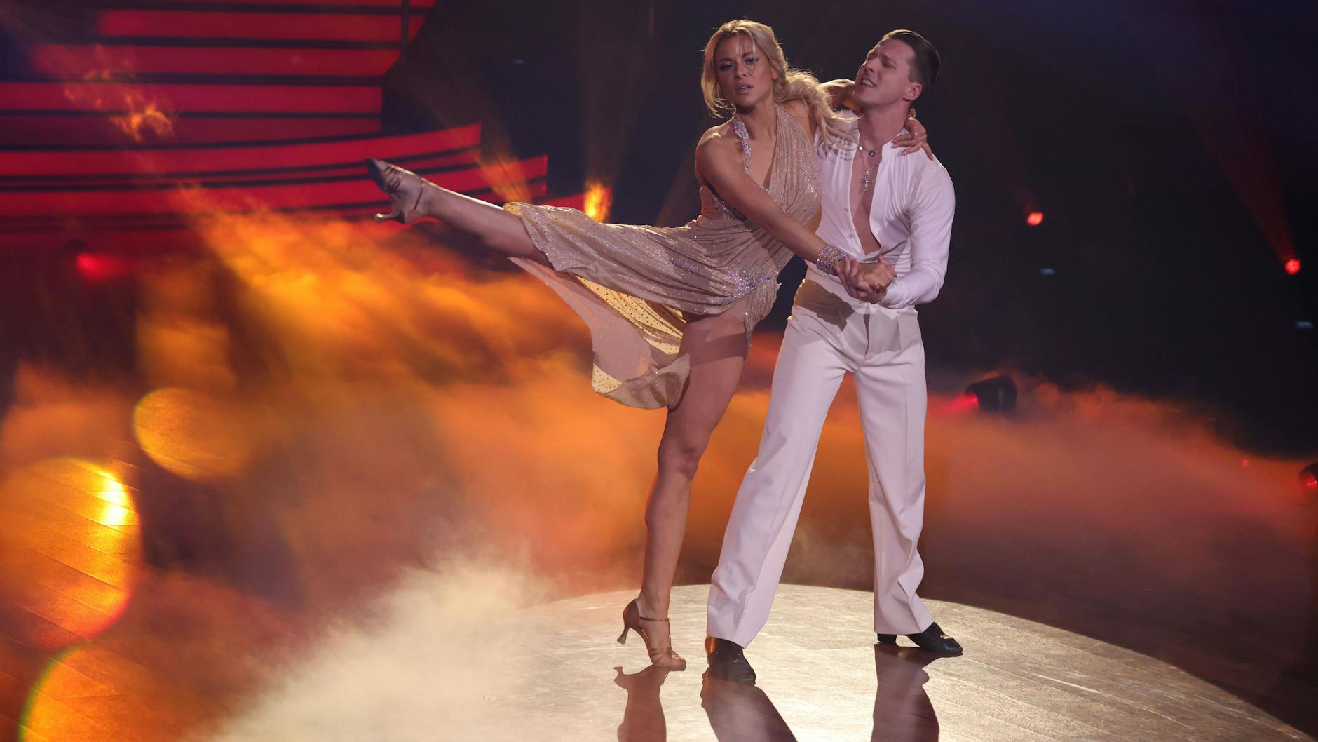 Valentina Pahde bekam im Jurytanz zu Beginn des Finals 30 Punkte.