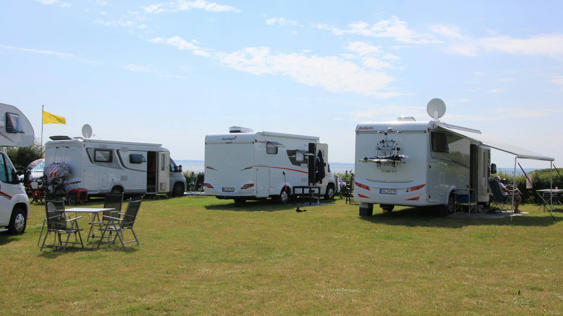 Campingurlaub an der Ostsee ist auch in diesem Jahr beliebt (Symbolbild).