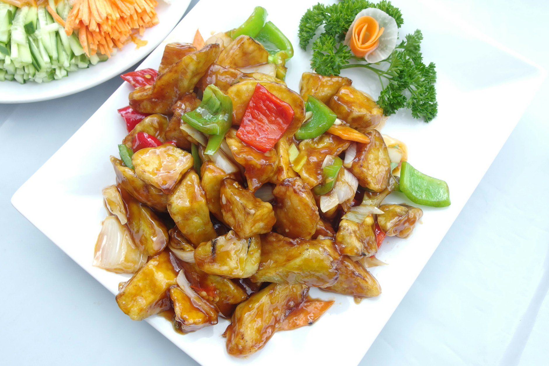 Die Auberginen-Gerichte im Da Jia Le sind großartig.