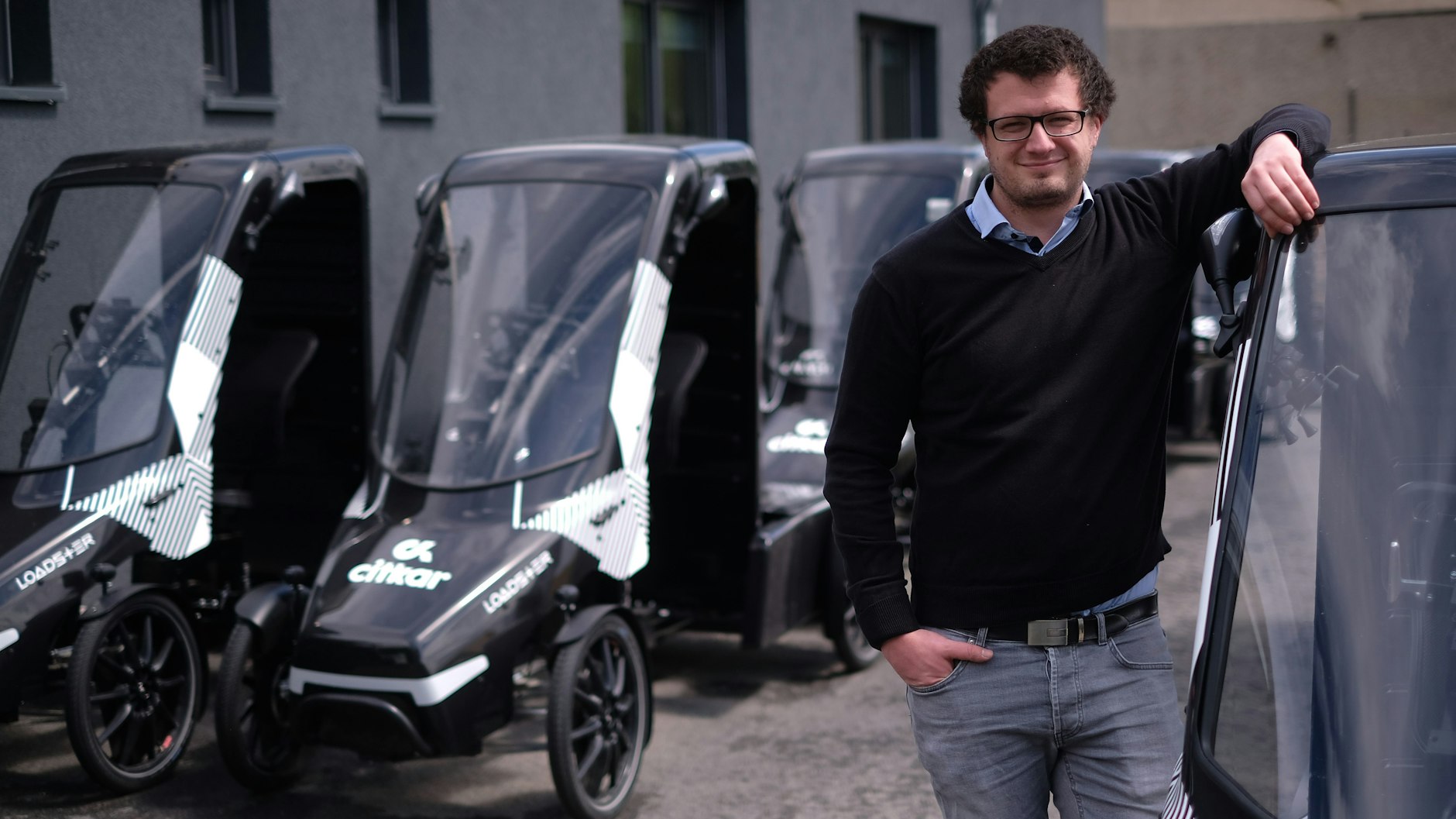 Jonas Kremer, 27, hat das Unternehmen Citkar vor drei Jahren gegründet.