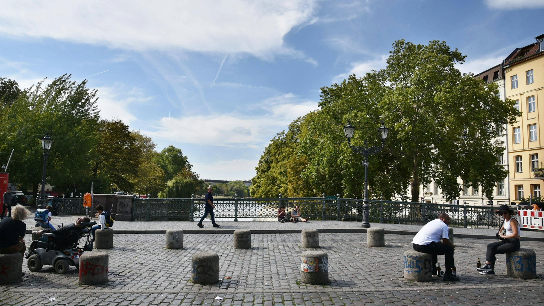 Auch die Admiralbrücke, die in Kreuzberg den Landwehrkanal überspannt, bekam keine gute Bewertung von den Prüfern. Ihr Zustand gilt als nicht ausreichend. 