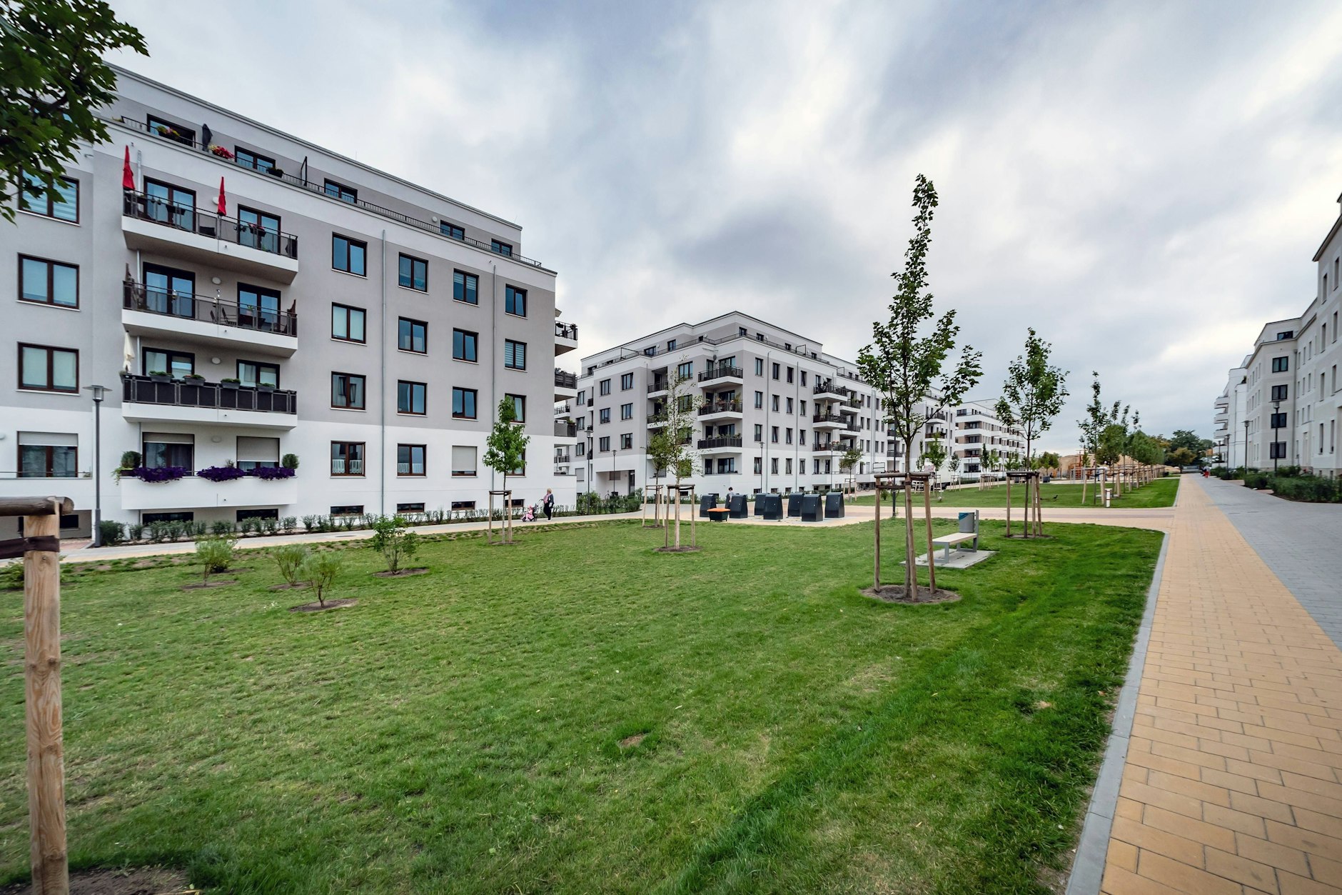 Siedlung Pepitahöfe der DeGeWo Spandau.