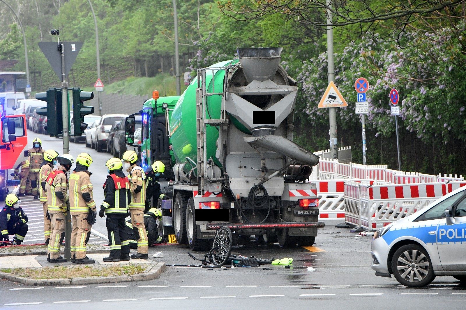 Berlin: Radfahrerin Nach Unfall Mit Betonmischer Verstorben