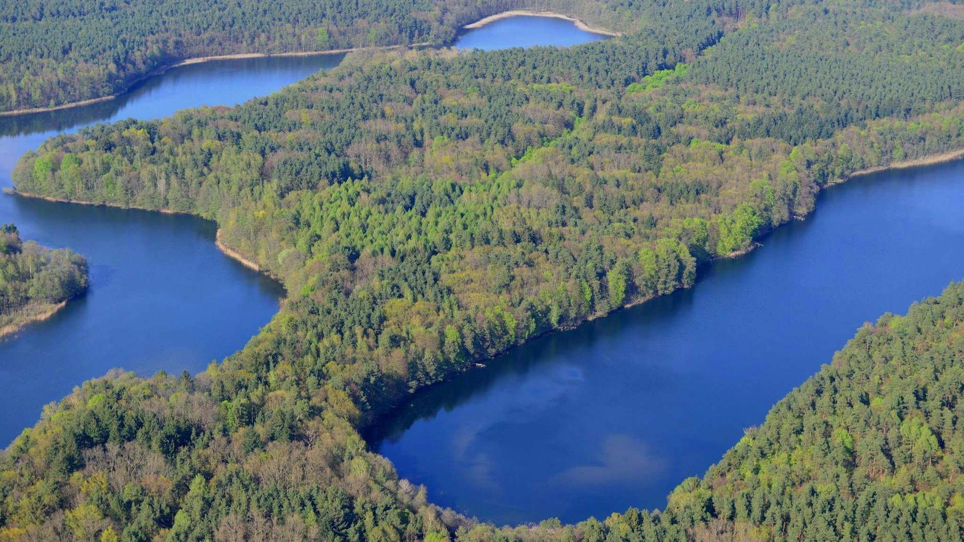 Zwischen dem Großdöllner See und dem Wuckersee lag Carinhall. Der Landsitz bestand aus mehreren Häusern und Höfen, Hallen und Sälen, einer Adjutantur und Telefonzentrale sowie einem Luftschutzbunker.