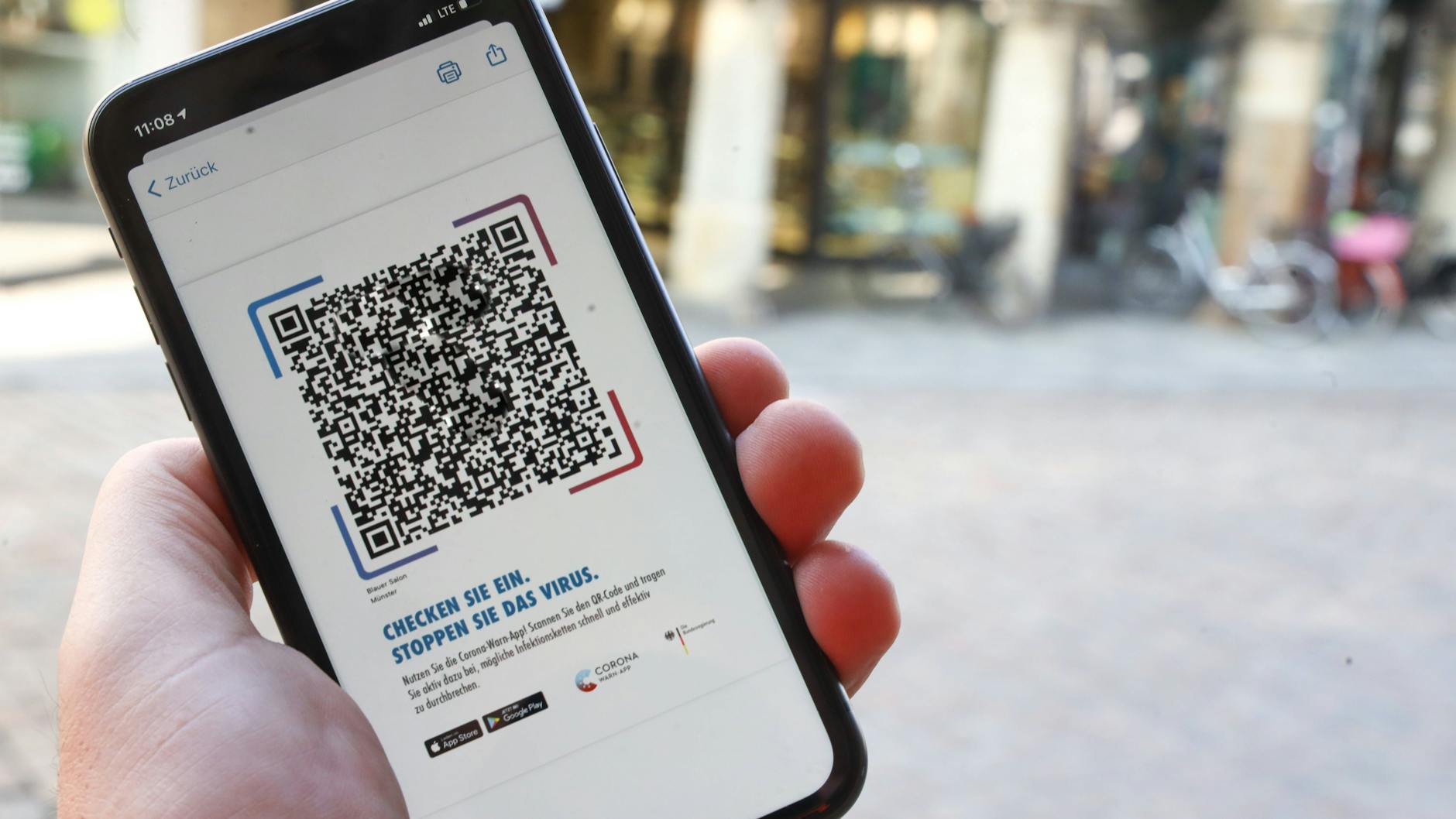 Die Corona-Warn-App der Bundesregierung nun auch Ergebnisse von Schnelltests anzeigen.