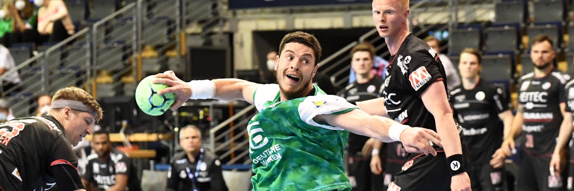 Gut drauf: Fuchs Mijajlo Marsenic schenkt Erlangen insgesamt sechs Tore ein. 