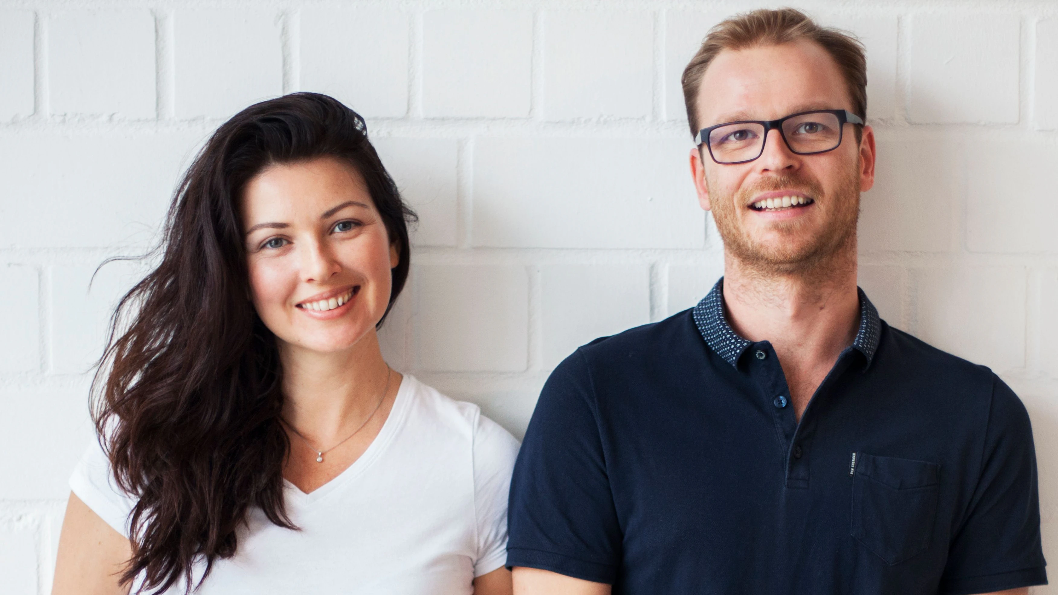 Hannah Cheney und Sebastian Müller, Gründer des Berliner Start-ups HALM.&nbsp;
