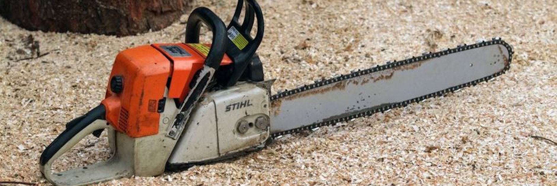 Mit einer Kettensäge wurde die Frau getötet. 