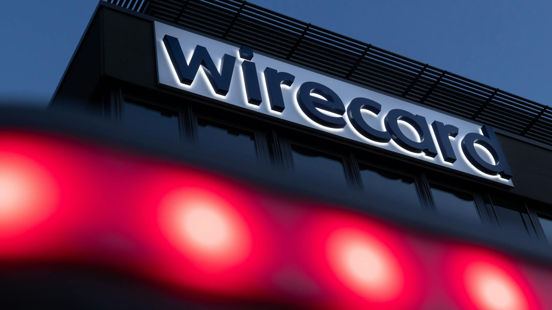 Schriftzug von Wirecard.