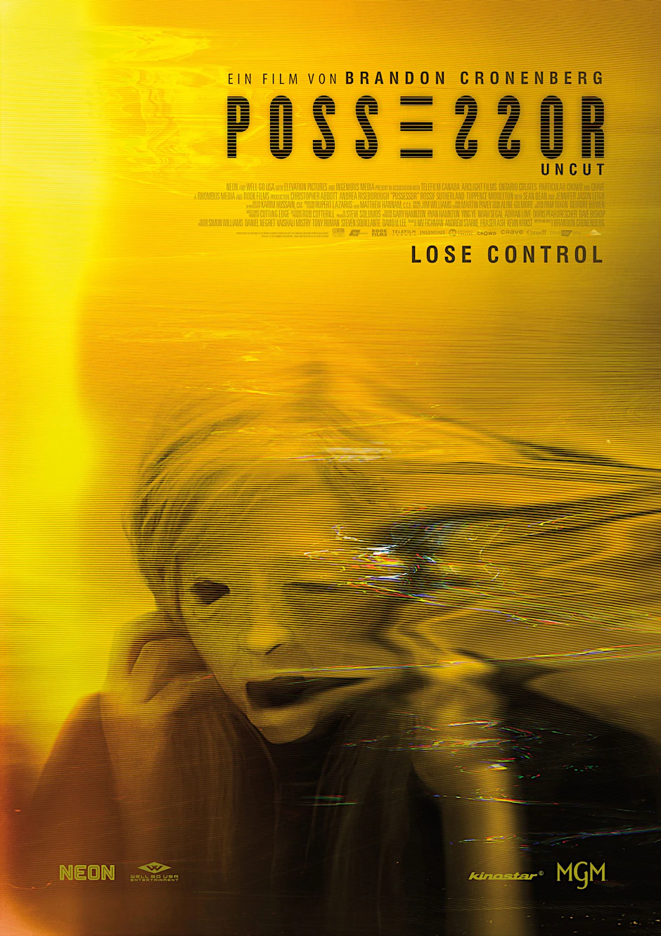 Nichts ist gewiss, nicht einmal die körperlichen Grenzen. Alles verschwimmt in die Cronenbergs „Possessor“, auch die Psyche seiner Protagonistin Tasya Vos (Andrea Riseborough).