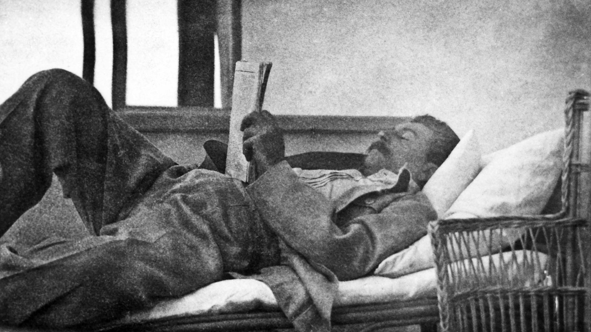 Genosse Stalin zu Hause: Was wird er da gelesen haben?&nbsp;