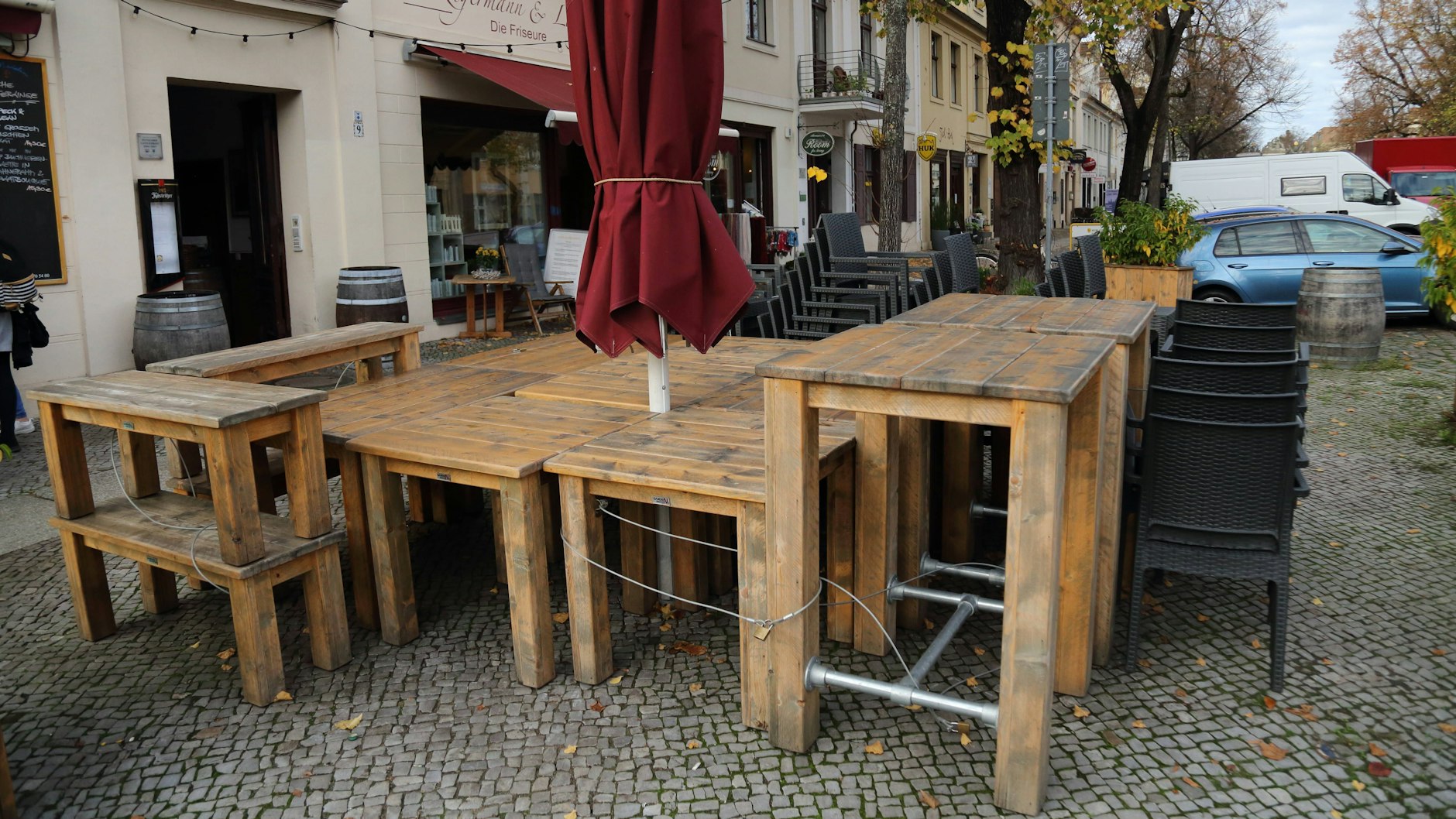 Brandenburg steuert auf Öffnungen in der Gastronomie zu (Symbolbild).