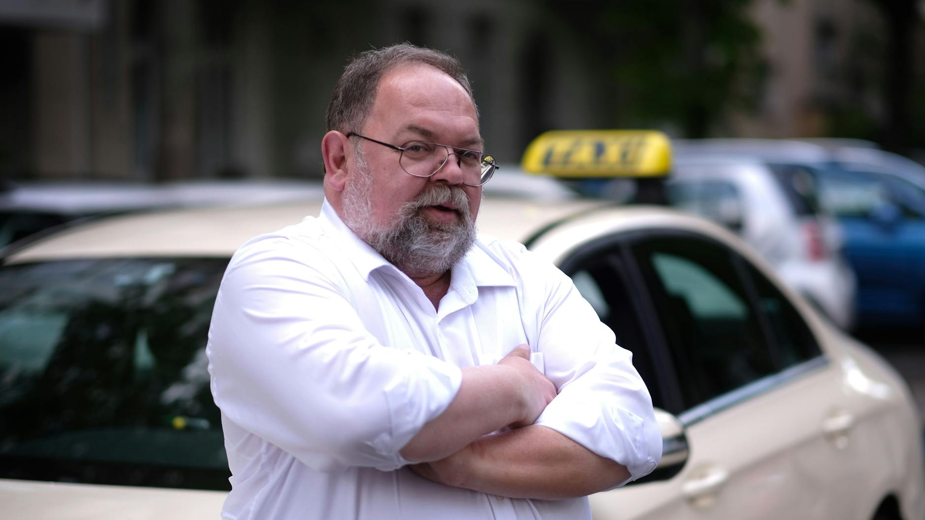 Ralf Titzmann ist seit 2005 als Taxiunternehmer in Berlin unterwegs.