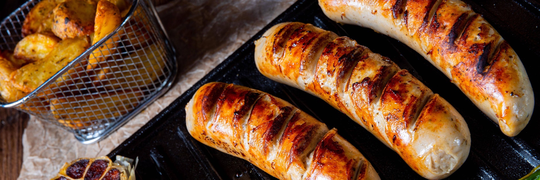 Bratwürste sind das beliebteste Grillgut der Deutschen. 