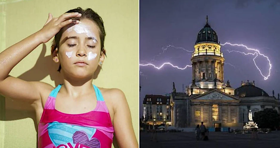 Von Sommer zu Unwetter in zwei Tagen.&nbsp;