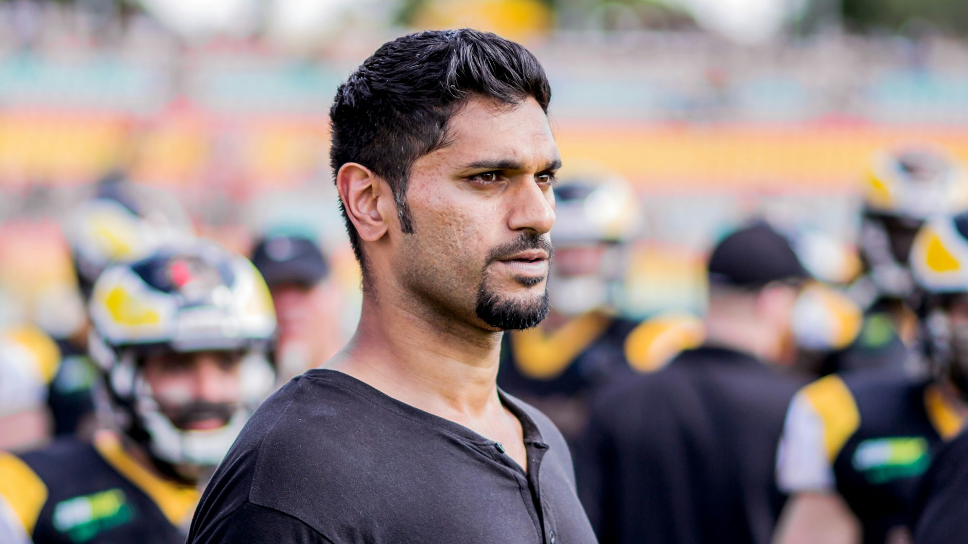 „Football hat nichts mit Komfort zu tun“: Jag Bal, Headcoach von Berlin Thunder.