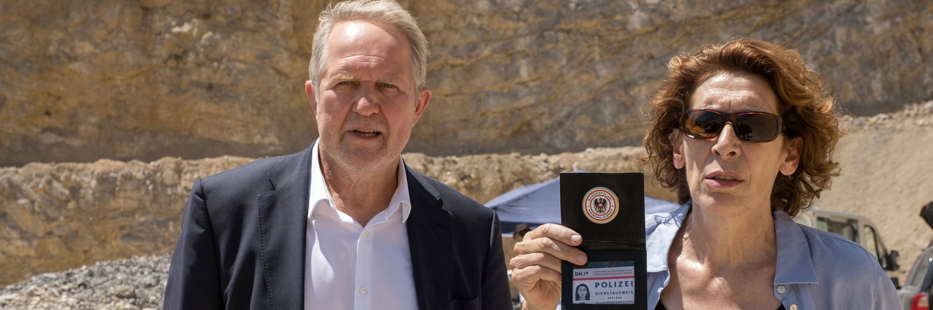 Einer Verschwörung ist das Wiener „Tatort“-Duo Moritz Eisner (Harald Krassnitzer) und Bibi Fellner (Adele Neuhauser) diesmal auf der Spur