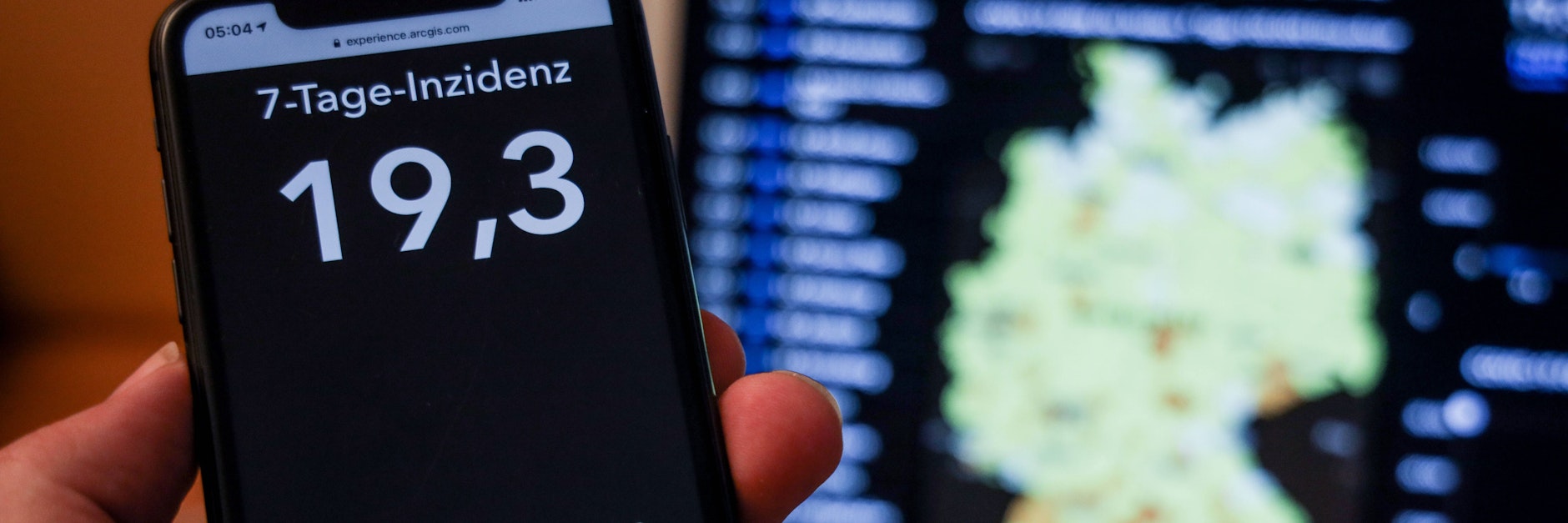Die Corona-Inzidenz liegt jetzt bei 19,3.