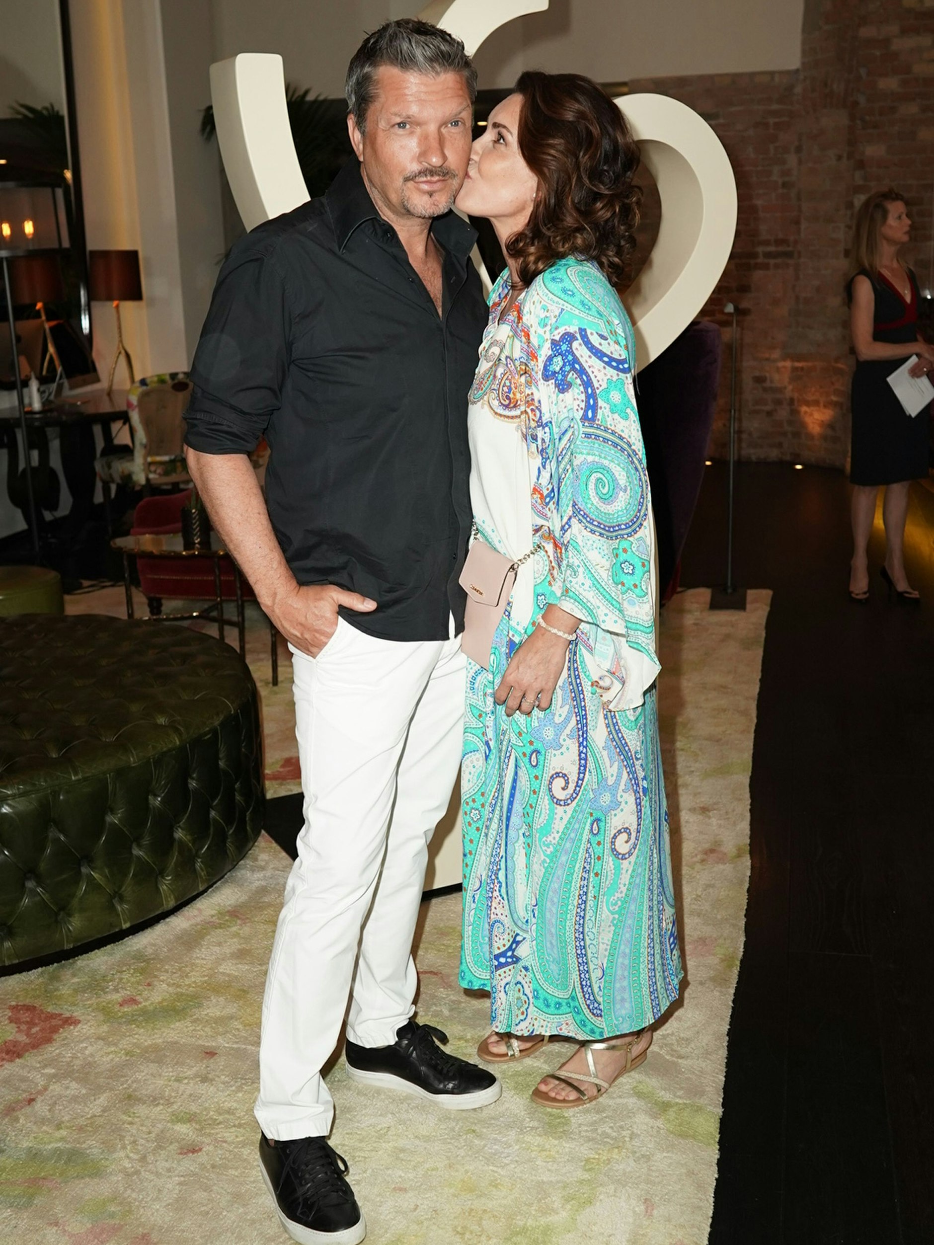 Hardy Krüger jr. und seine Frau Alice beim Nominierungsabend im Grace.