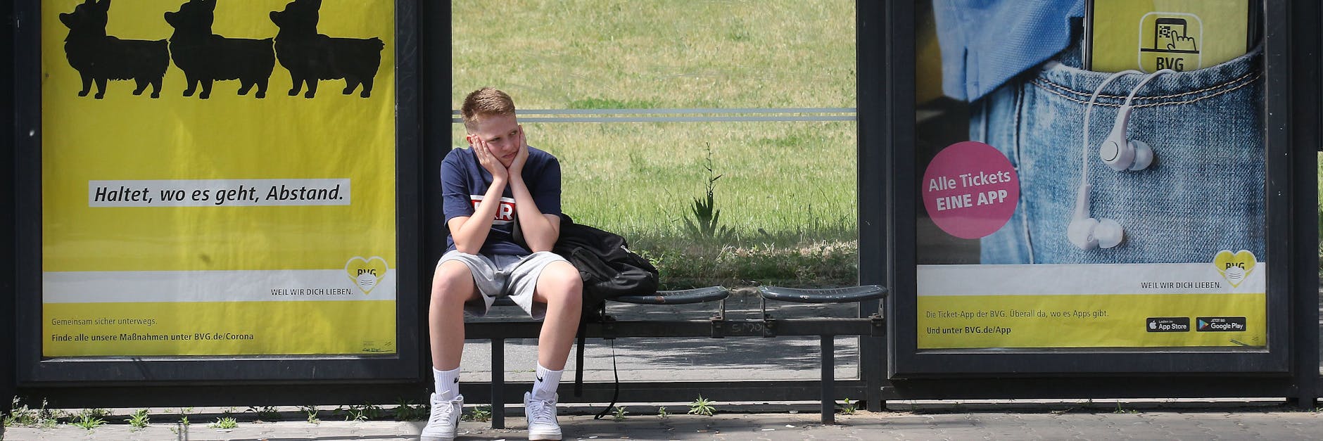 Drei mal umsteigen, über Zoo und Alex bis zum Ernst-Reuter-Platz müsste Luis zu seiner neuen Schule fahren. 