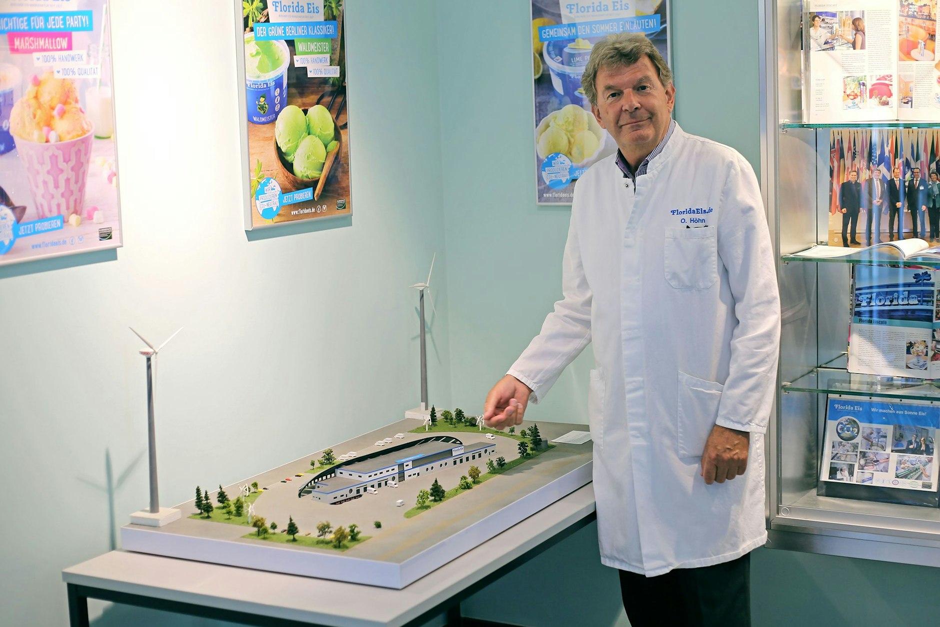 Olaf Höhn, der Inhaber von Florida-Eis
