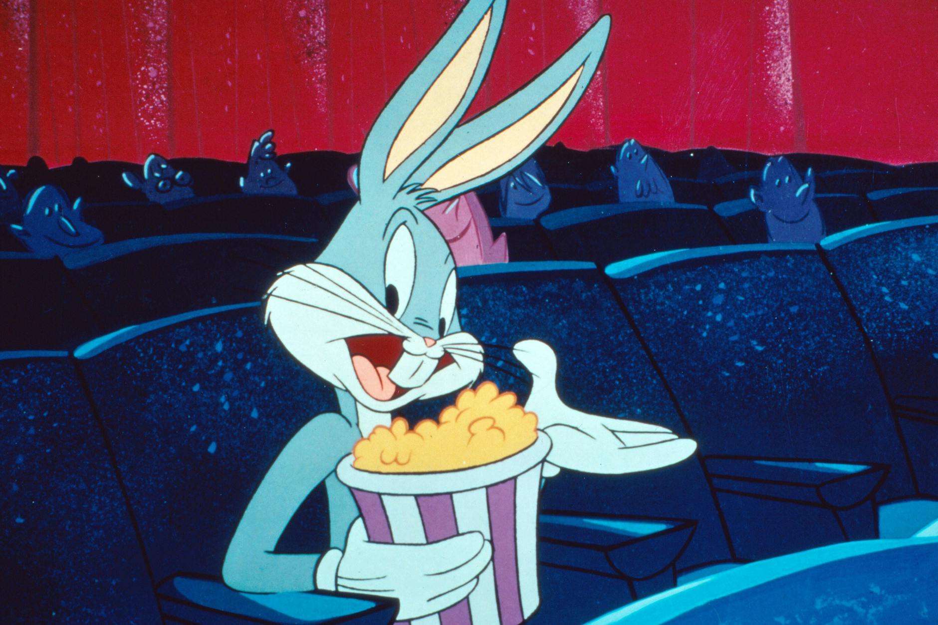 Bugs Bunny mag es auch: Popcorn!