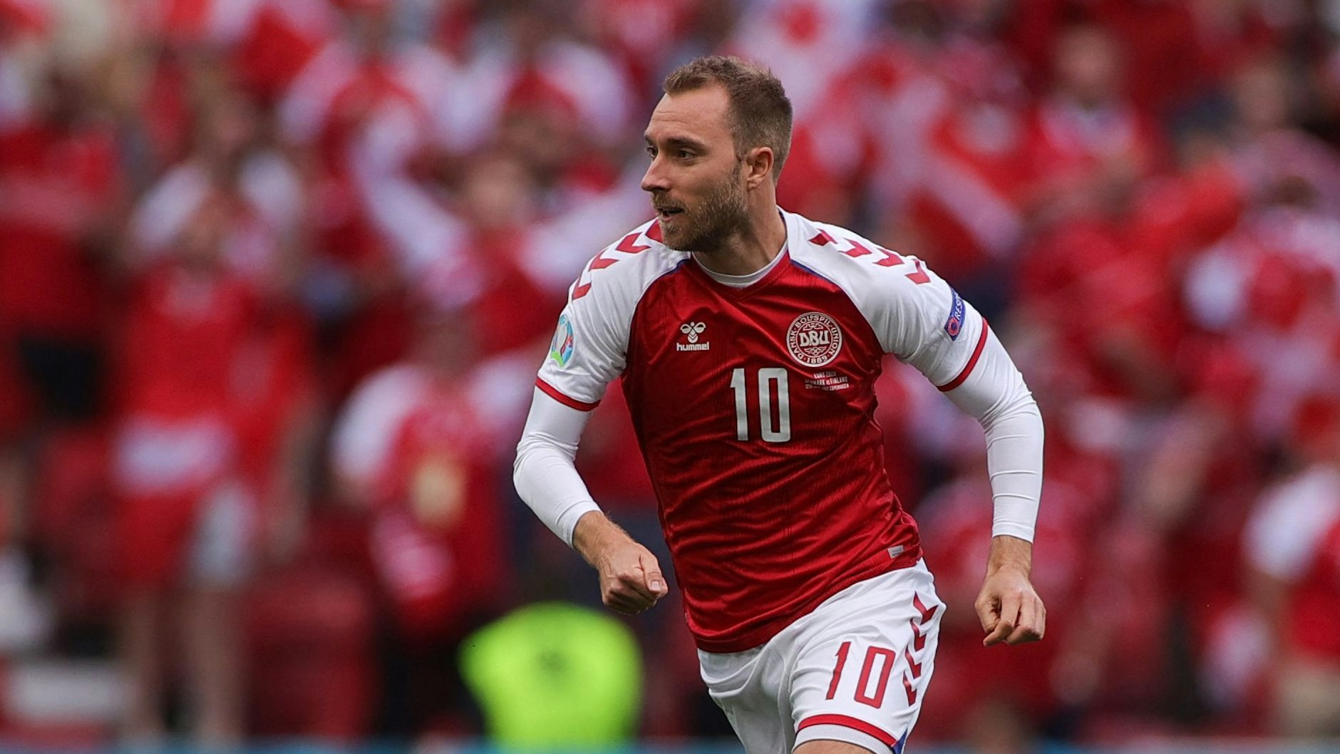 Christian Eriksen in Aktion