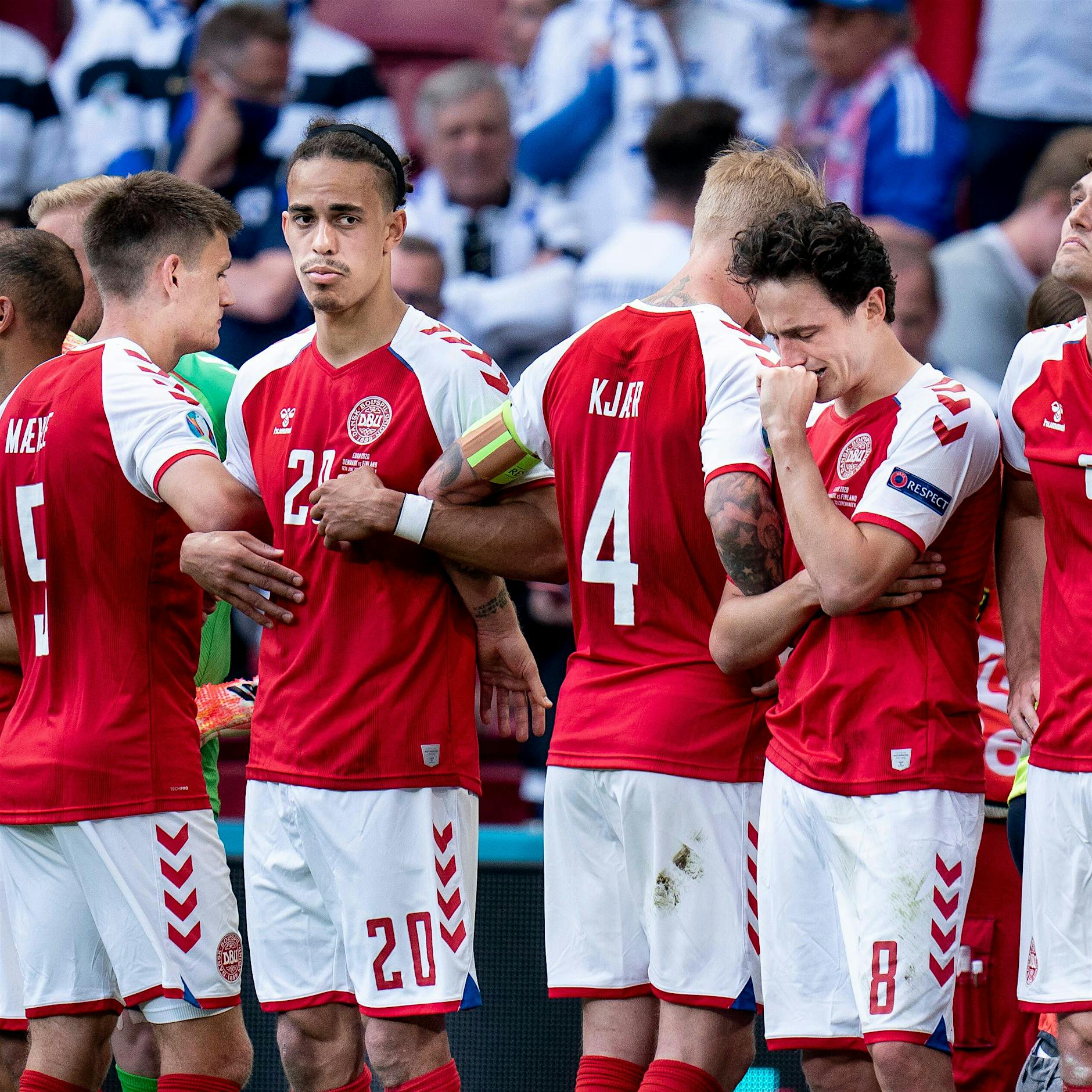 Nach Eriksen-Schock: Psychologische Hilfe für dänisches Team