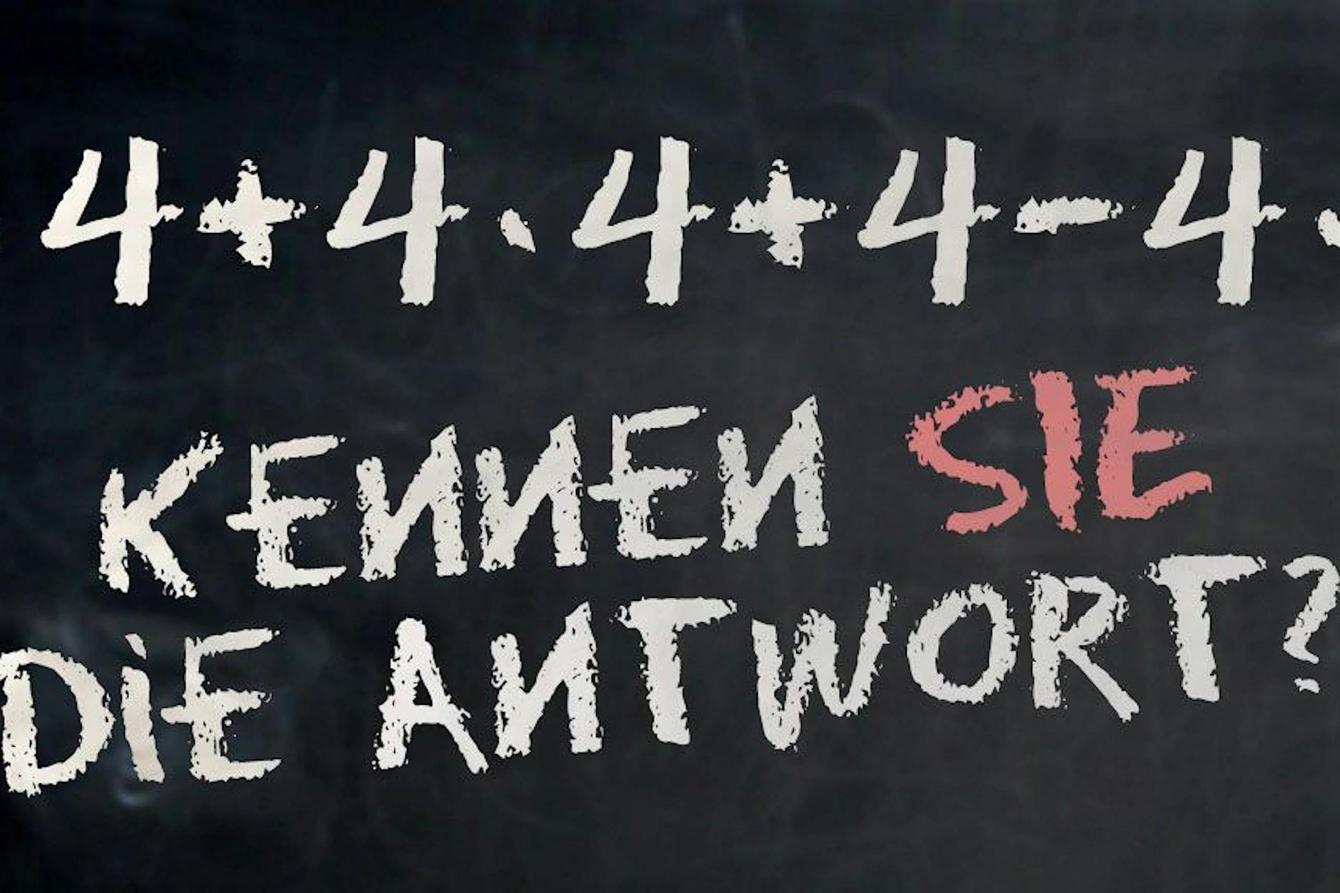 Diese Rechenaufgabe ist SO simpel, macht aber einige verrückt! Können Sie das Rätsel lösen?