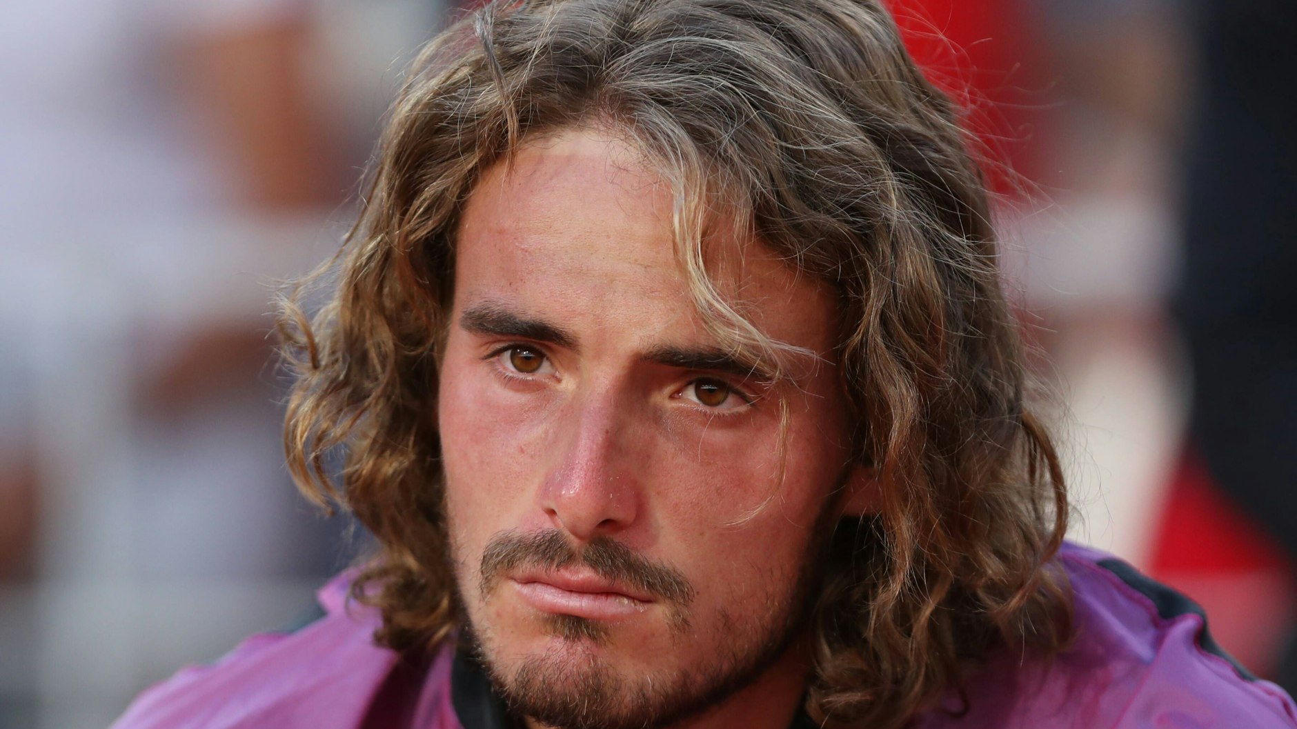 Ließ seinen Emotionen nach dem Match freien Lauf und berichtete vom Tod seiner Oma:&nbsp;Stefanos Tsitsipas&nbsp;