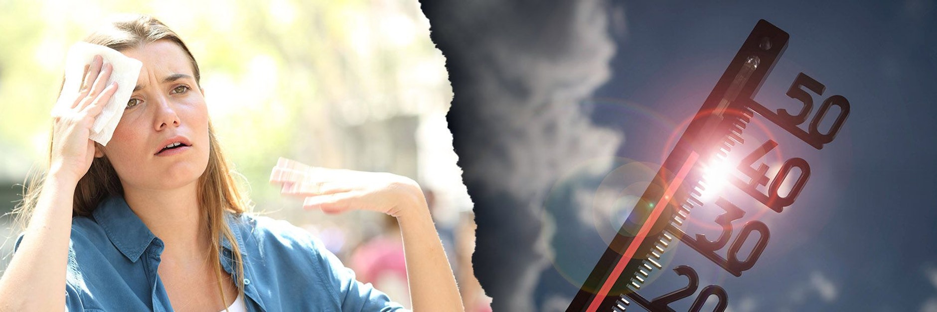 Die Temperaturen steigen bis an die 40-Grad-Marke - die Temperaturen machen uns gewaltig zu schaffen.